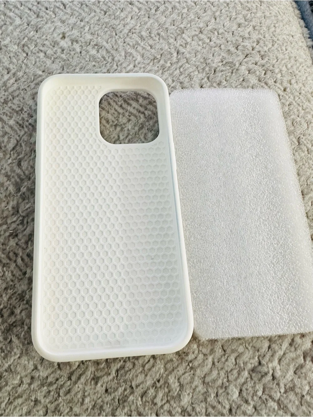 White & Gray Leopard Card Wallet Phone Case